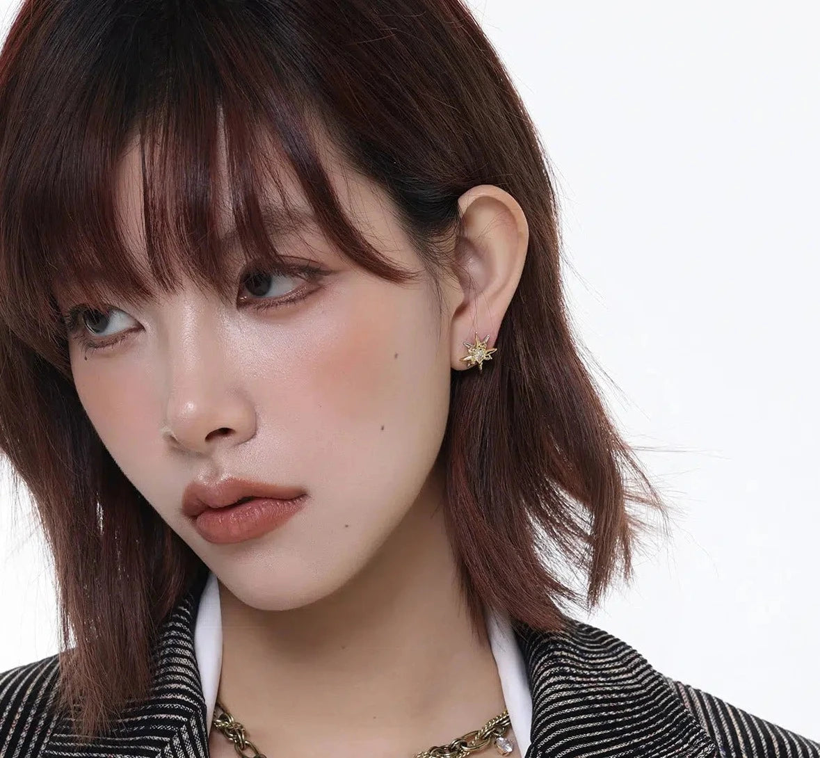 Golden Star Earrings