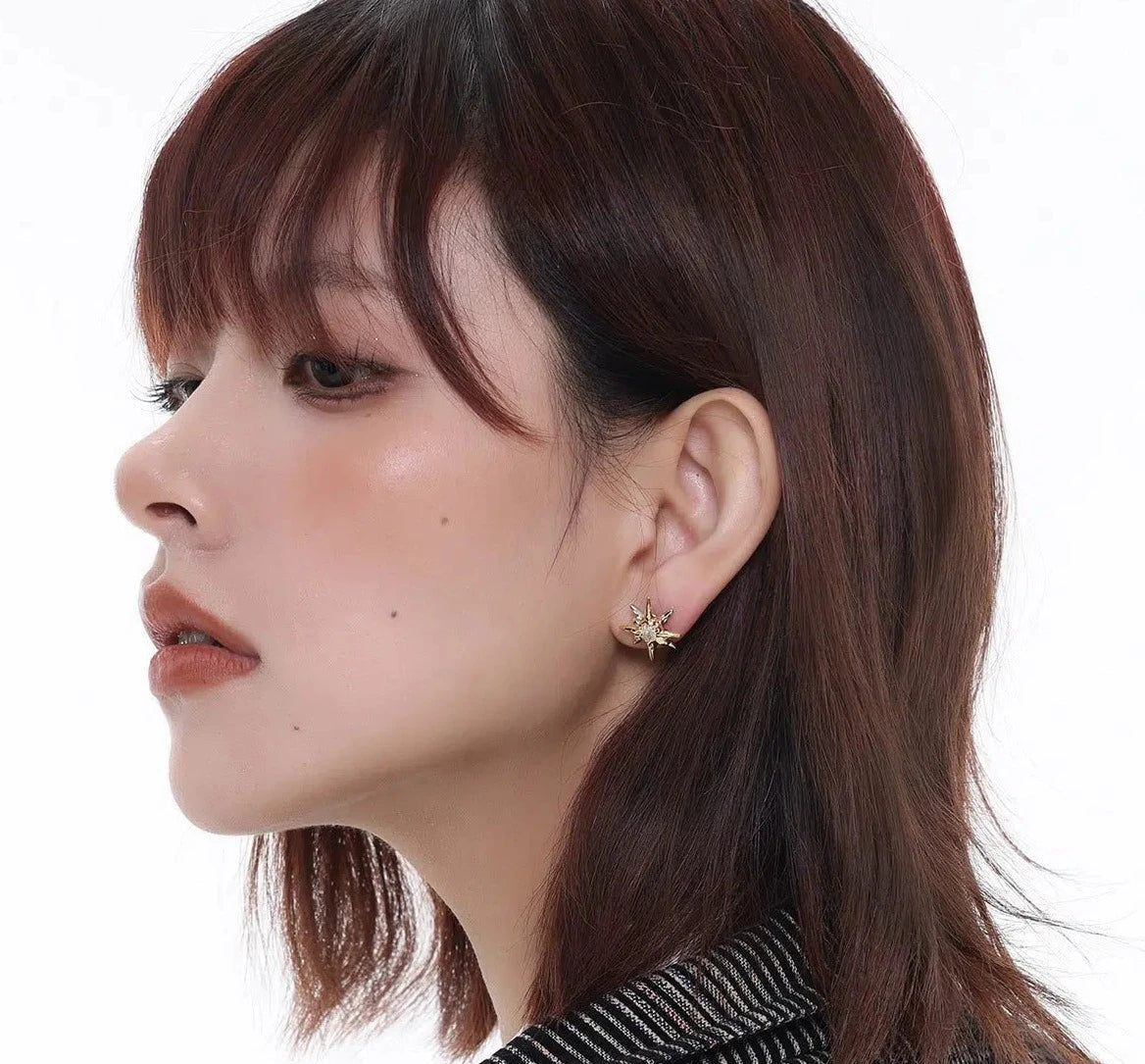 Golden Star Earrings