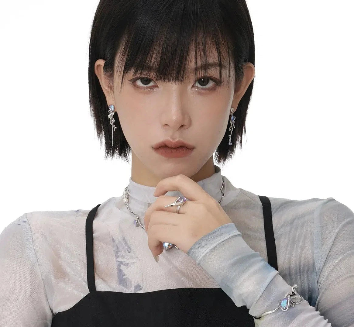 Goldfish Tassel Earrings