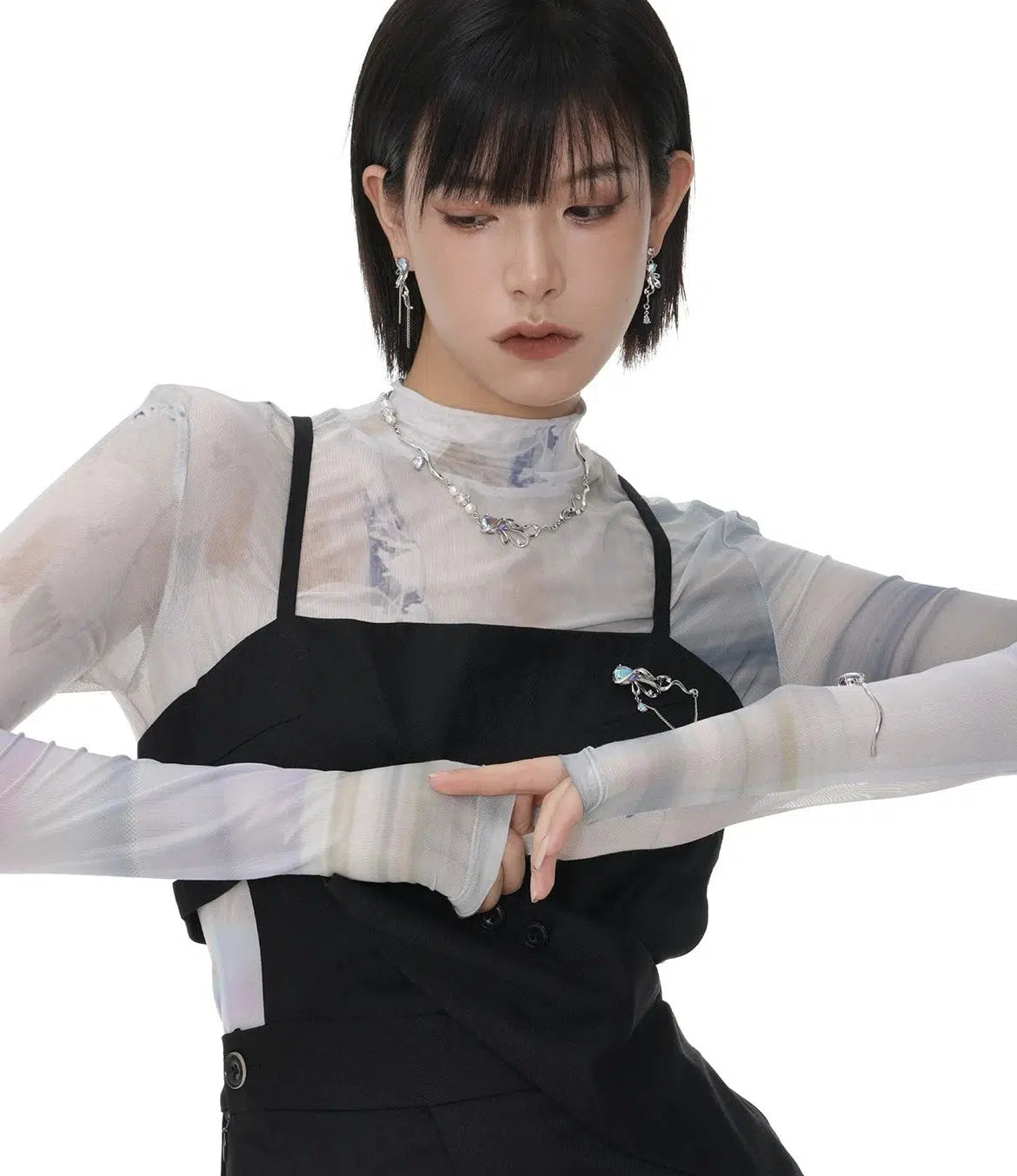 Goldfish Tassel Earrings