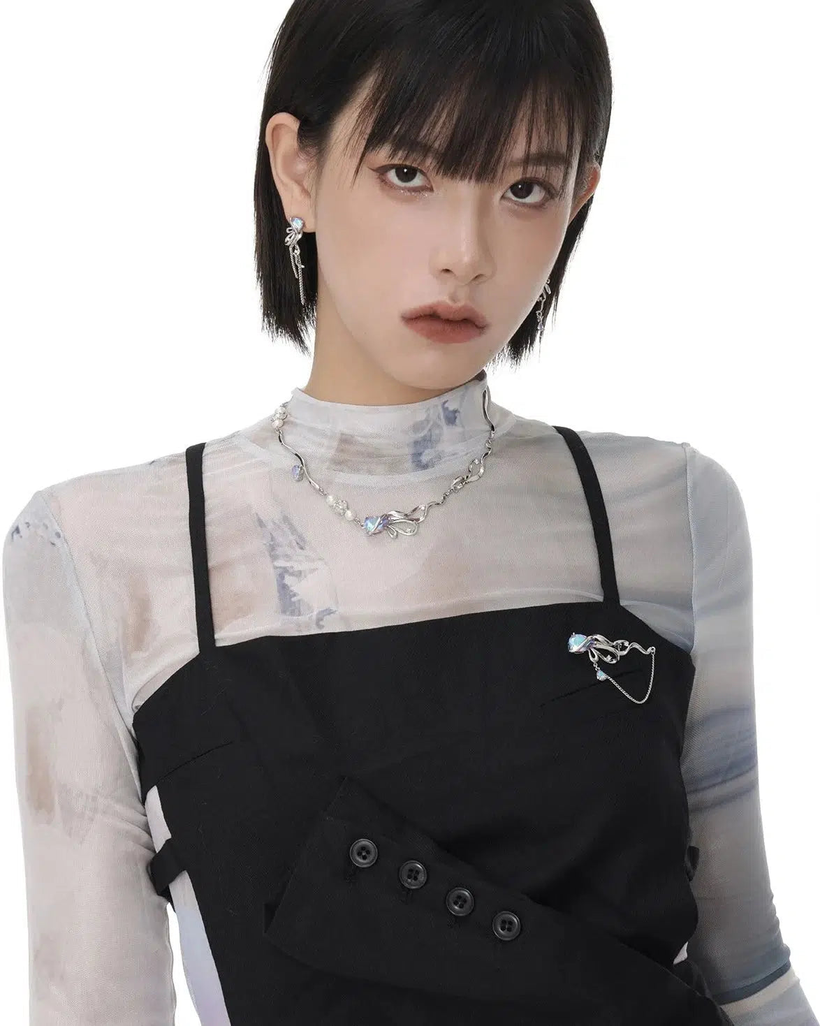 Goldfish Tassel Earrings