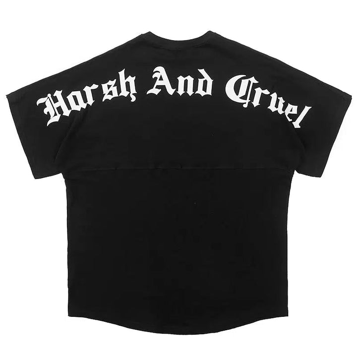 Gothic Lettering Graphic T-shirt