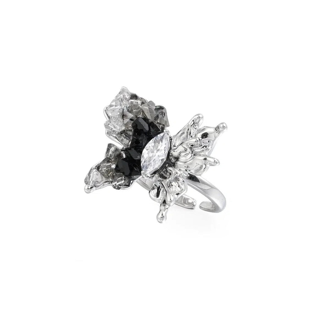 Gradient Butterfly Ring