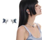 Gradient Color Butterfly Earrings