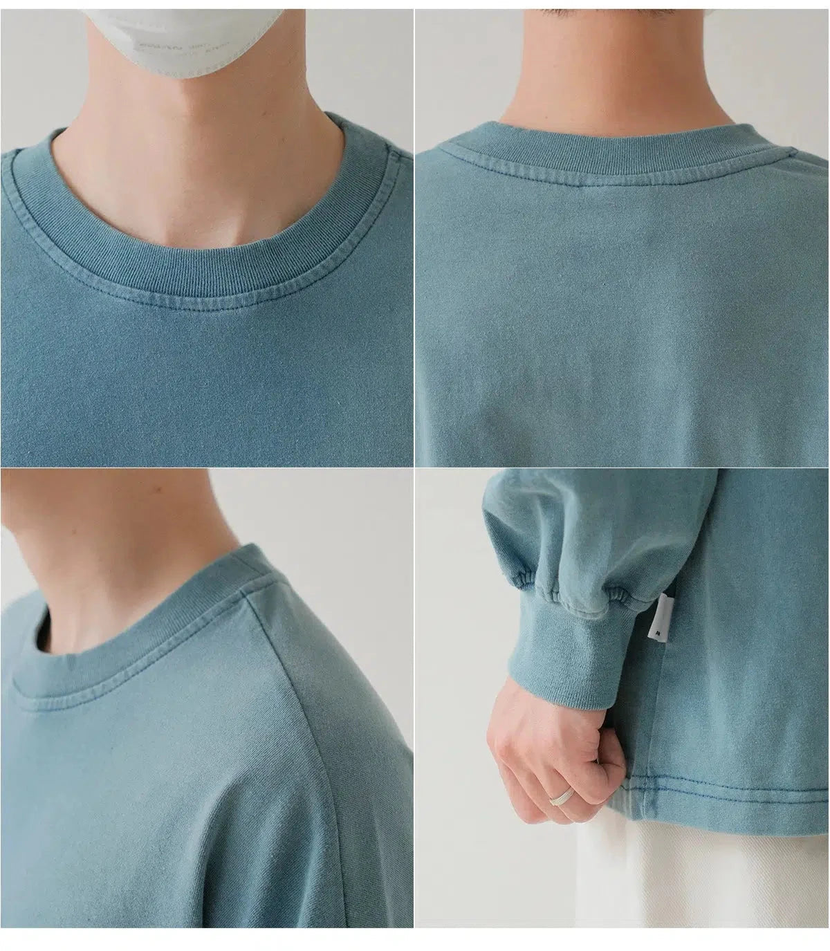 Gradient Color Front Pocket Pullover