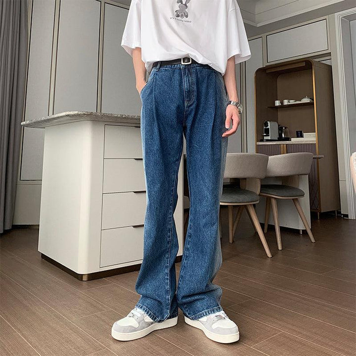 Gradient Tie-Dye Drape Jeans