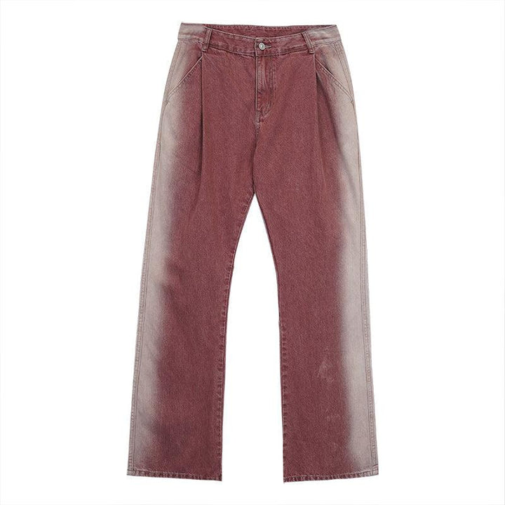 Gradient Tie-Dye Drape Jeans