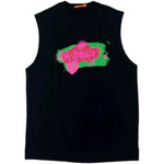 Graffiti Graphic Sleeveless Vest