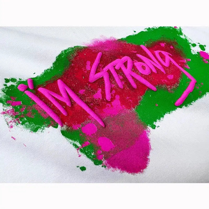 Graffiti Graphic Sleeveless Vest