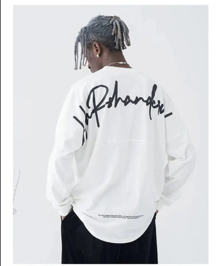 Graffiti Long Sleeve T-shirt