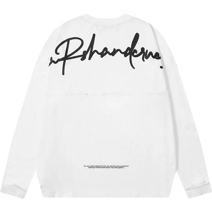 Graffiti Long Sleeve T-shirt