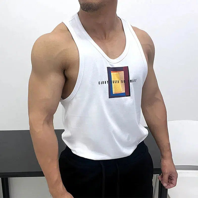 Graphic Casual Vest