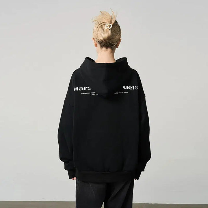 Graphic Dog Print Hoodie