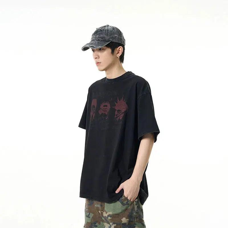 Graphic Print Relaxed Fit T-shirt