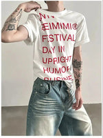 Graphic Printed Pullover T-shirt