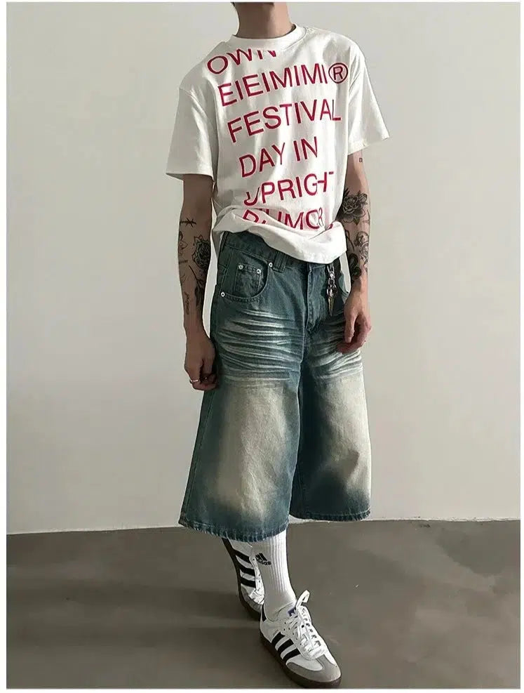 Graphic Printed Pullover T-shirt