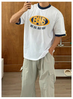 Graphic T-shirt with Trim Detail