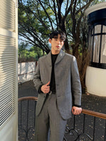 Gray Formal Two-piece Set