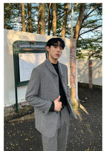 Gray Formal Two-piece Set