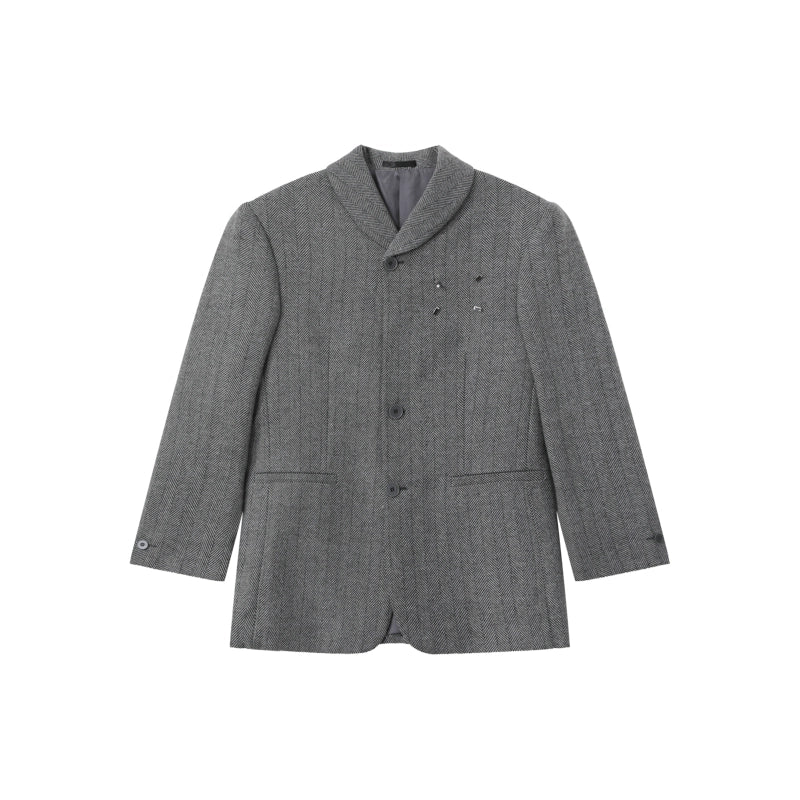 Gray Formal Two-piece Set