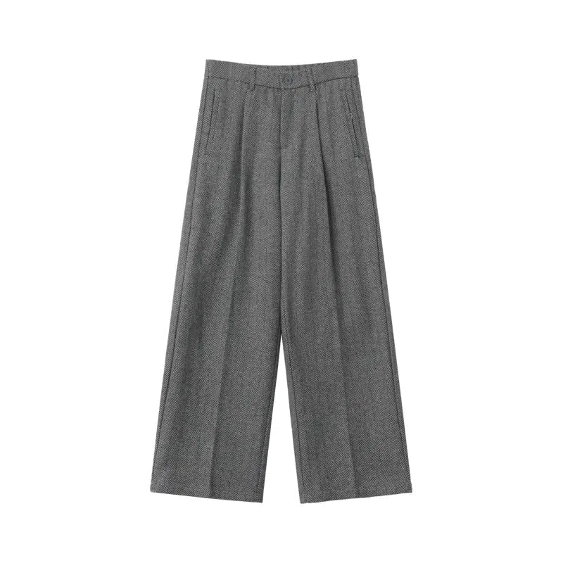 Gray Formal Two-piece Set