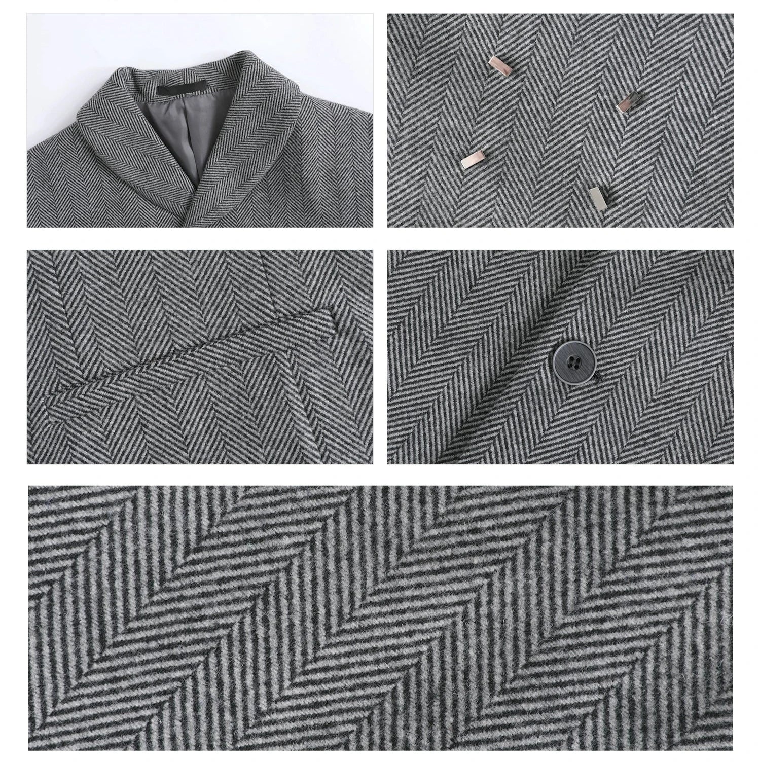 Gray Formal Two-piece Set