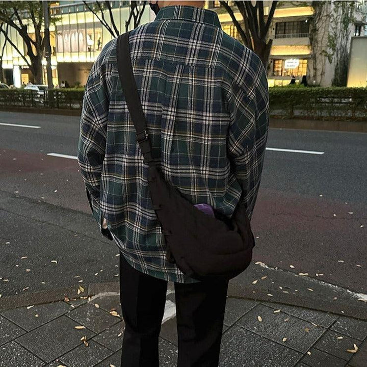 Green Plaid Shirt