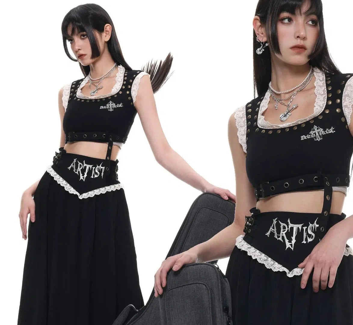 Guitar Pendant Earrings