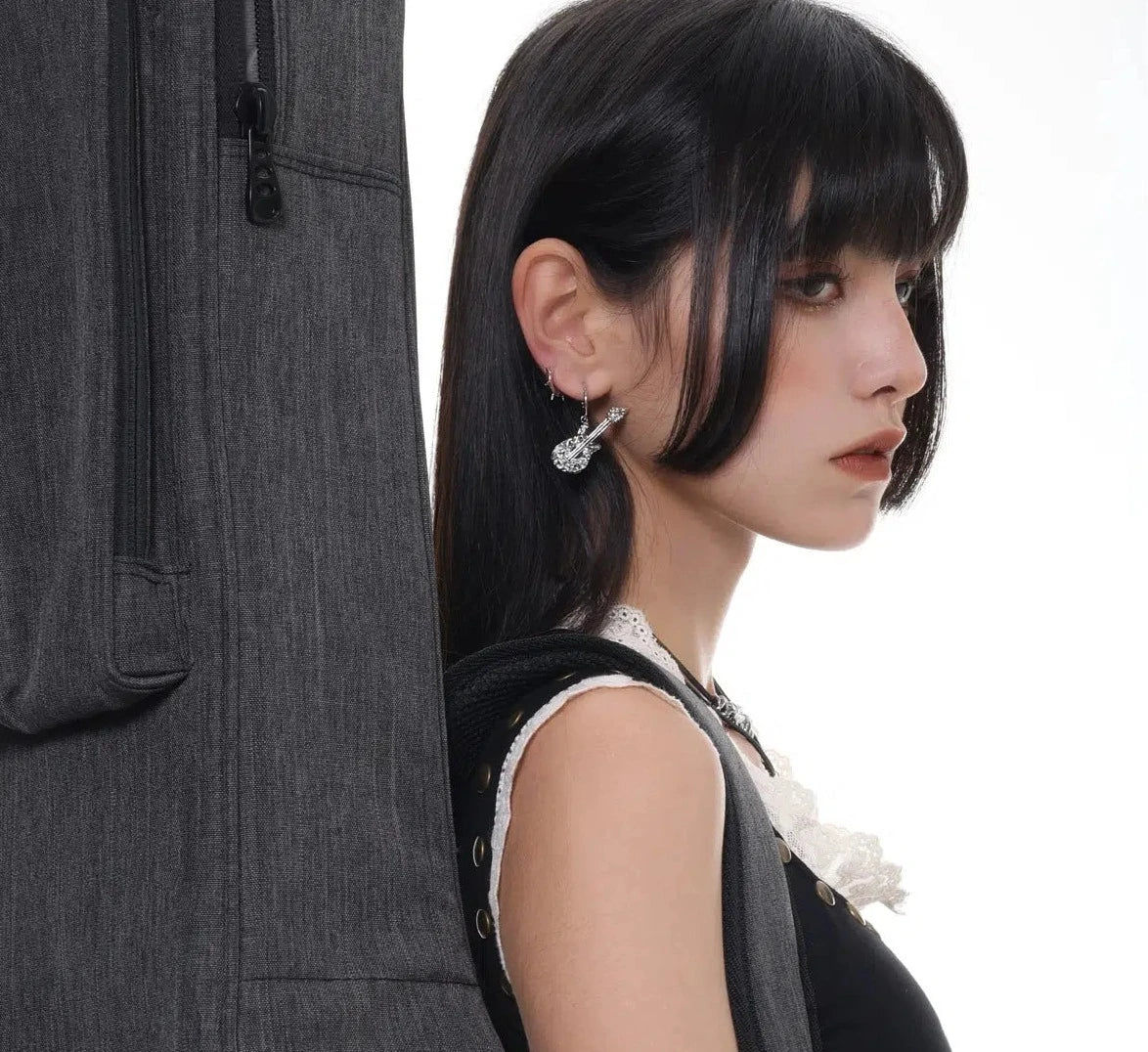 Guitar Pendant Earrings