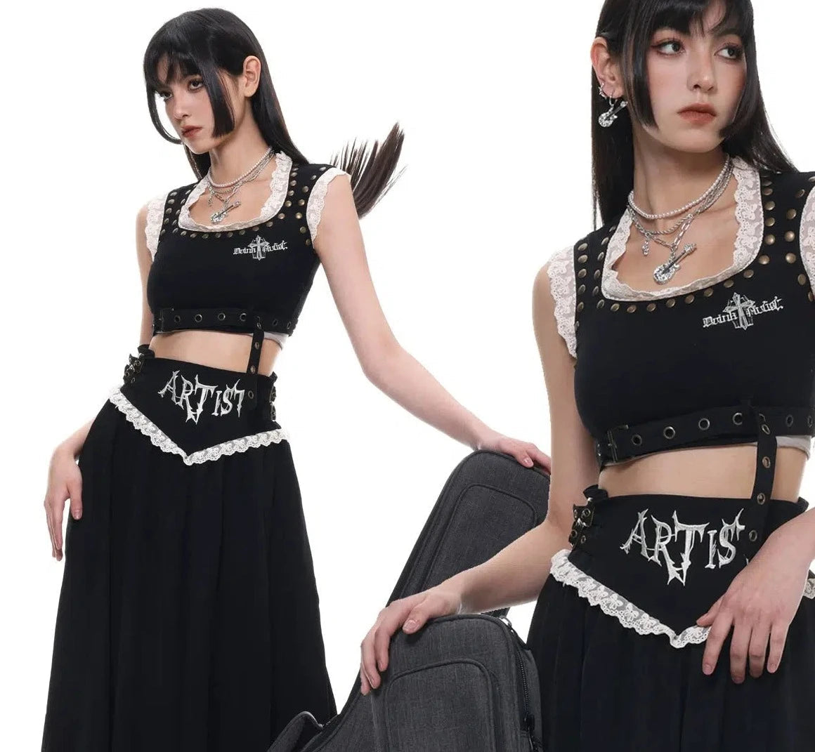 Guitar Pendant Necklace