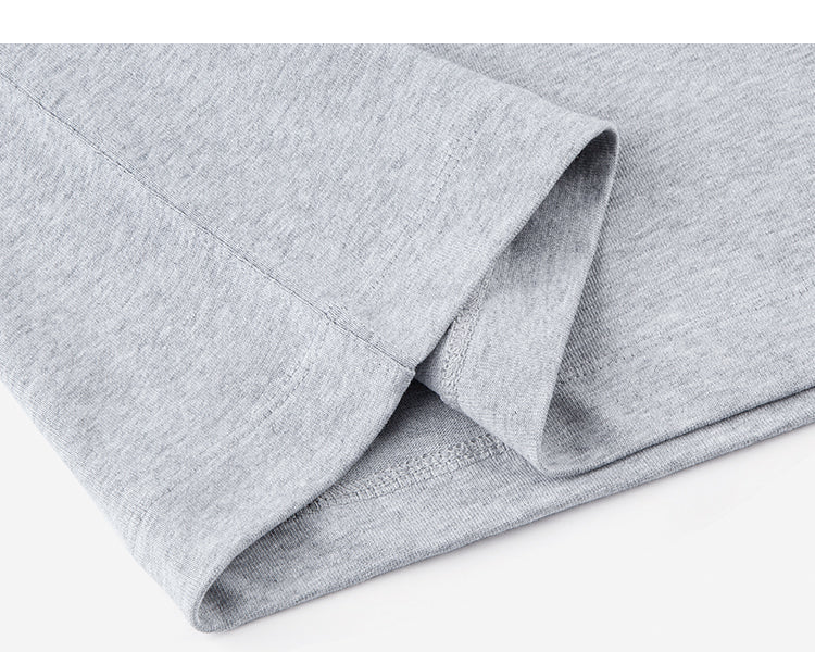 Half High Neck Drop Shoulder T-shirt