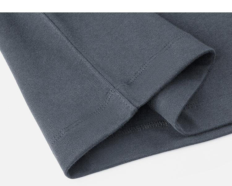 Half High Neck Drop Shoulder T-shirt