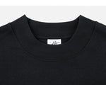Half High Neck Drop Shoulder T-shirt