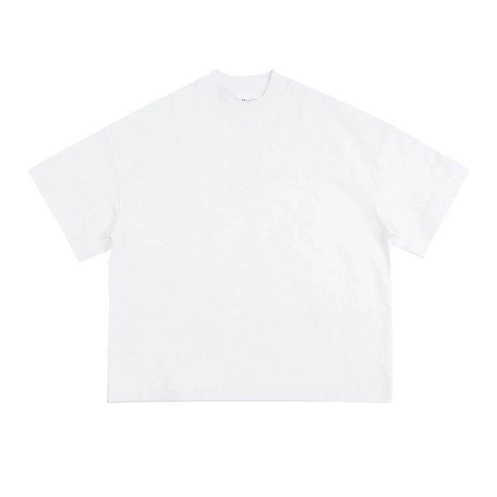 Half High Neck Drop Shoulder T-shirt