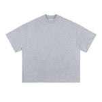 Half High Neck Drop Shoulder T-shirt
