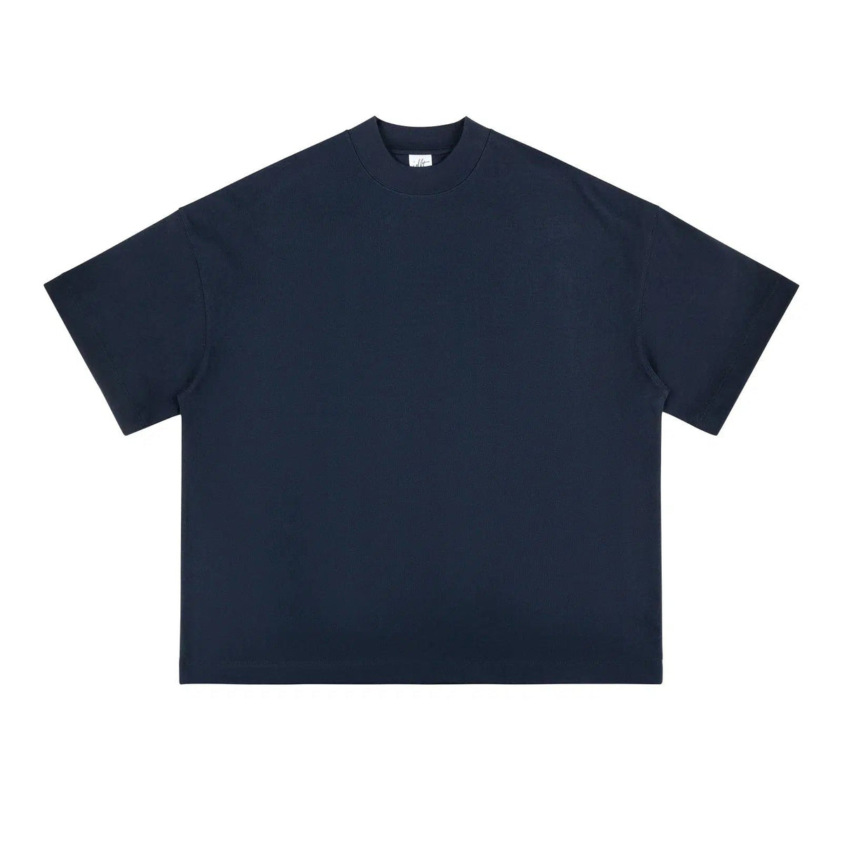 Half High Neck Drop Shoulder T-shirt