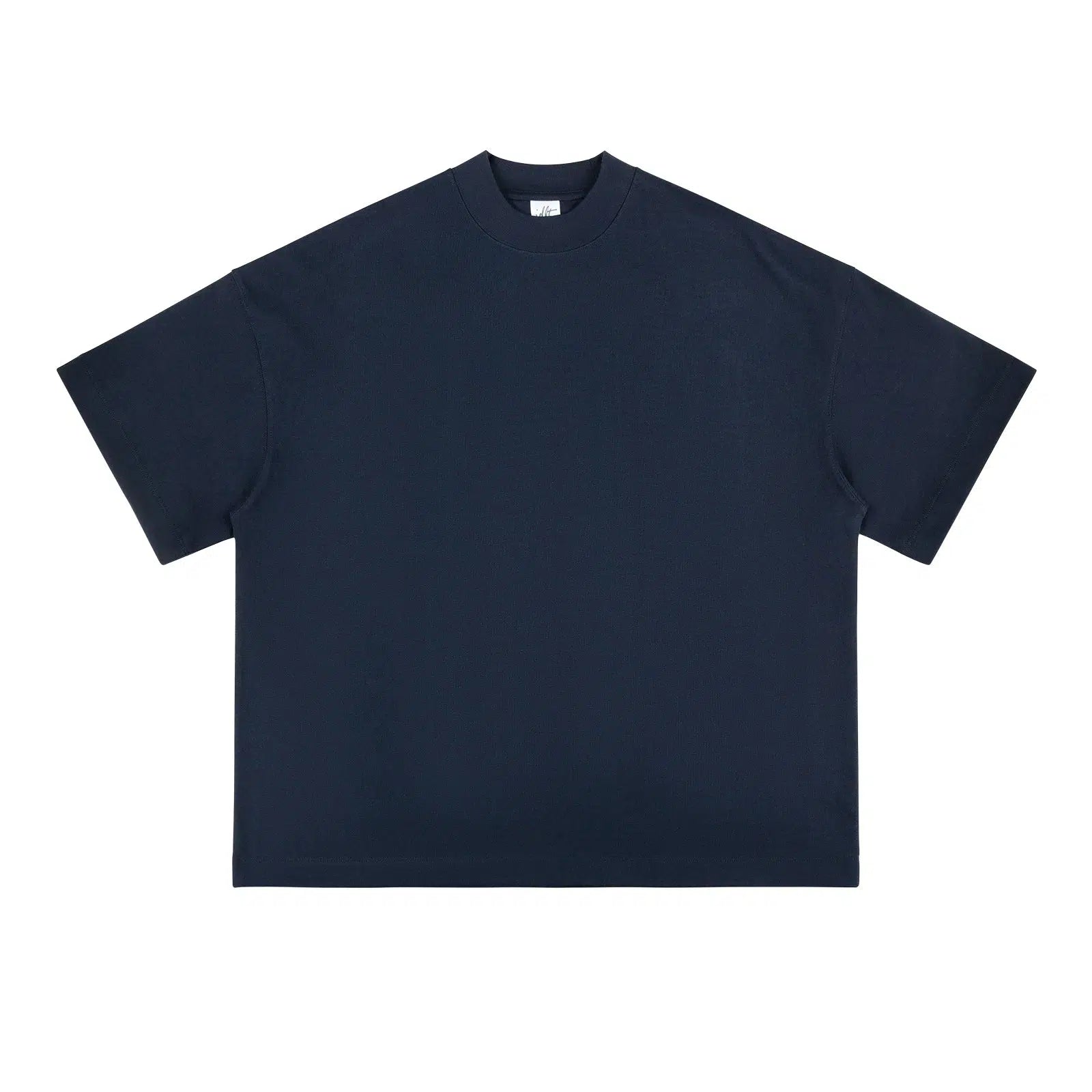 Half High Neck Drop Shoulder T-shirt