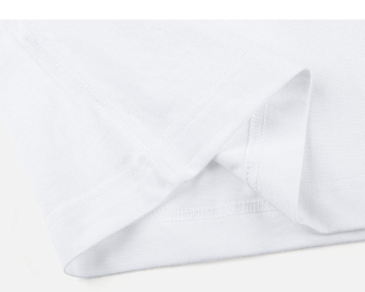 Half High Neck Drop Shoulder T-shirt