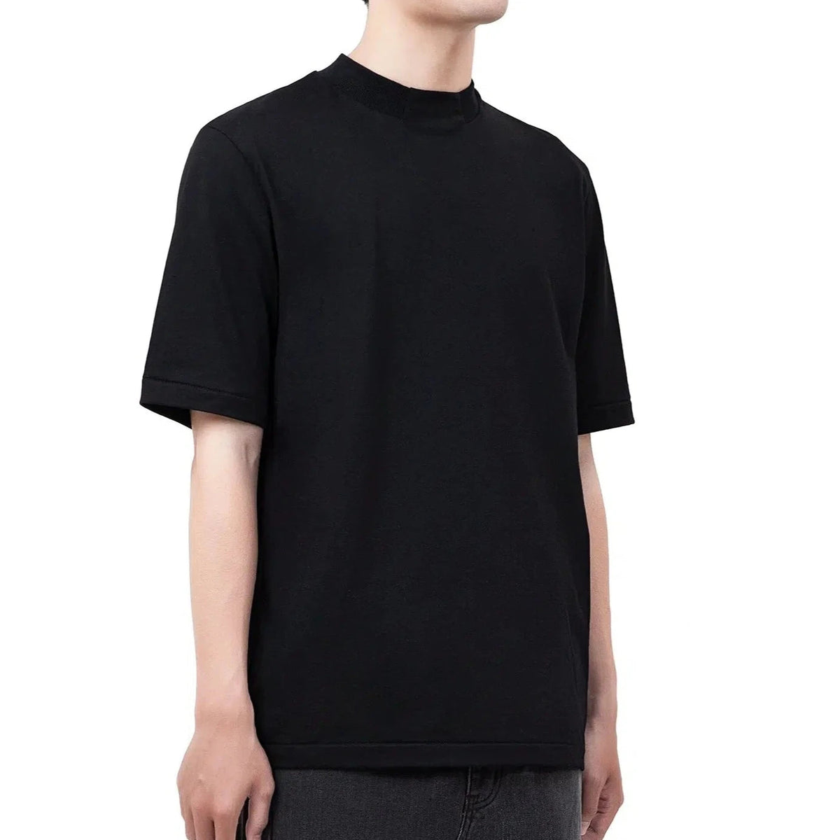 Half Turtleneck Basic T-shirt