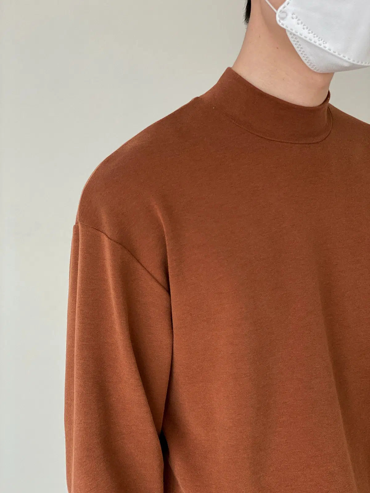 Half Turtleneck Bottoming Basic Shirt