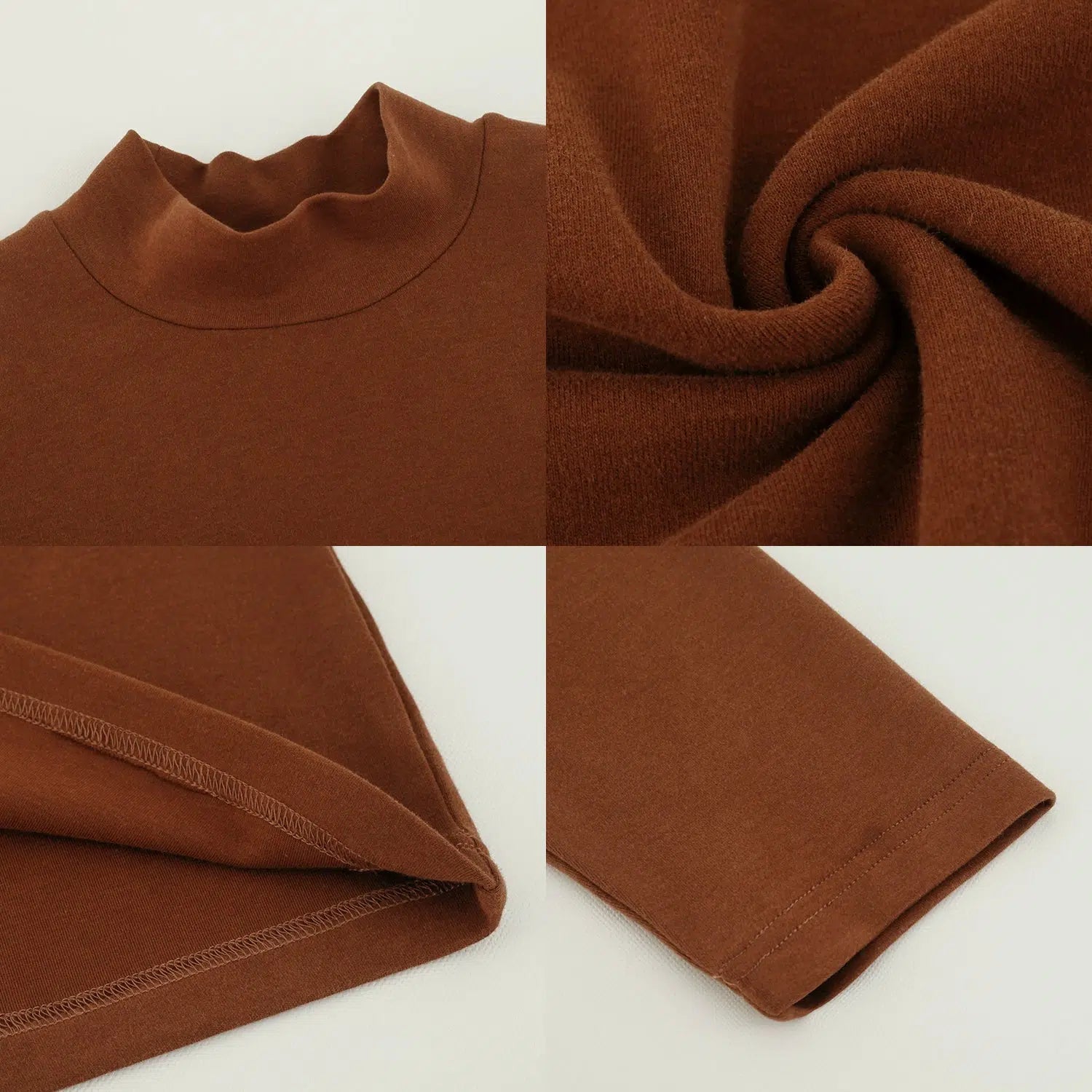 Half Turtleneck Bottoming Basic Shirt