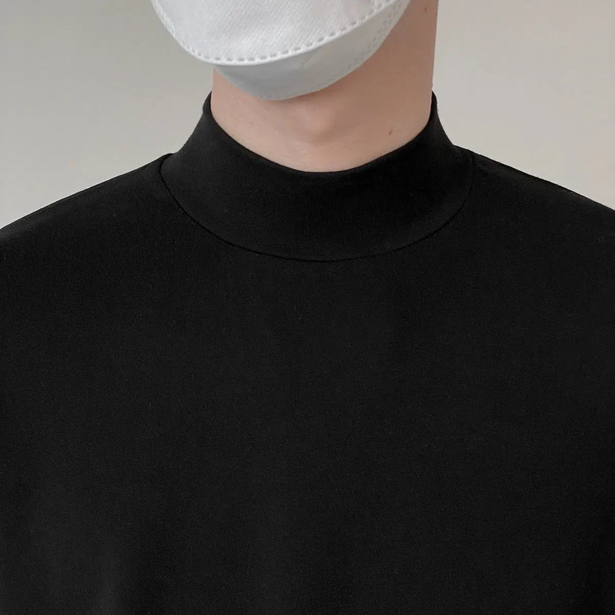 Half Turtleneck Bottoming Basic Shirt