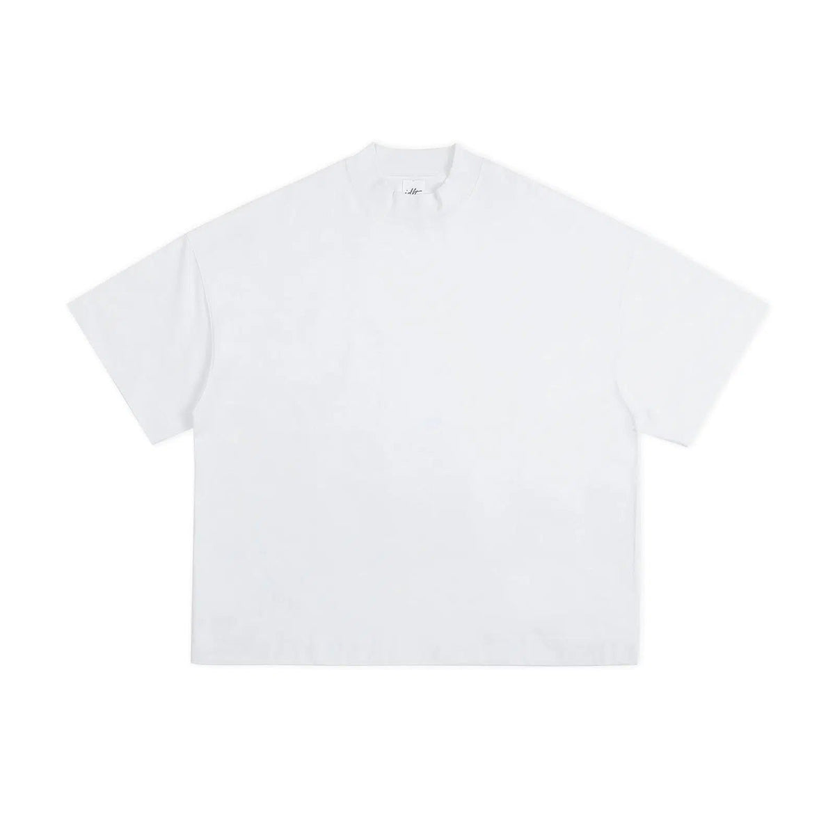 Half Turtleneck Drop Shoulder T-shirt