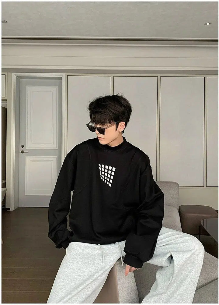 Half Turtleneck Heavy Sweatshirt