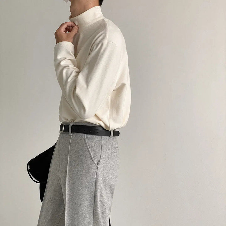 Half Turtleneck Long Sleeve Bottoming Pullover