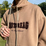 Half Turtleneck Oversized Sweatshirt