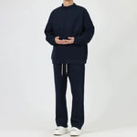 Half Turtleneck Velvet Sweatshirt