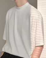 Half-high Collar Short-sleeved T-shirt