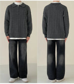 Half-zip Knitted Polo Shirt