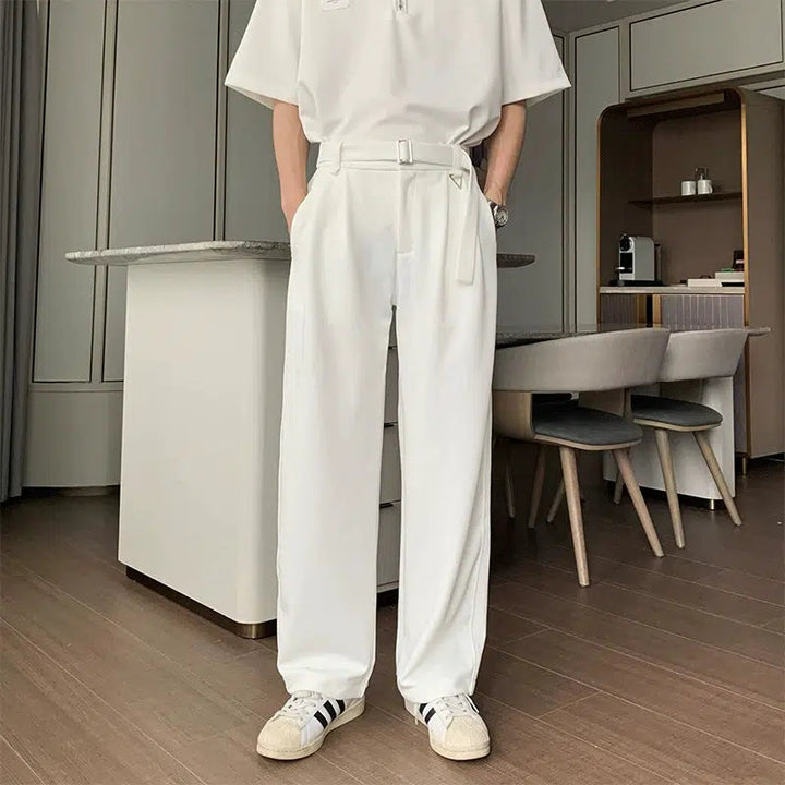 Half-zip POLO T-shirt